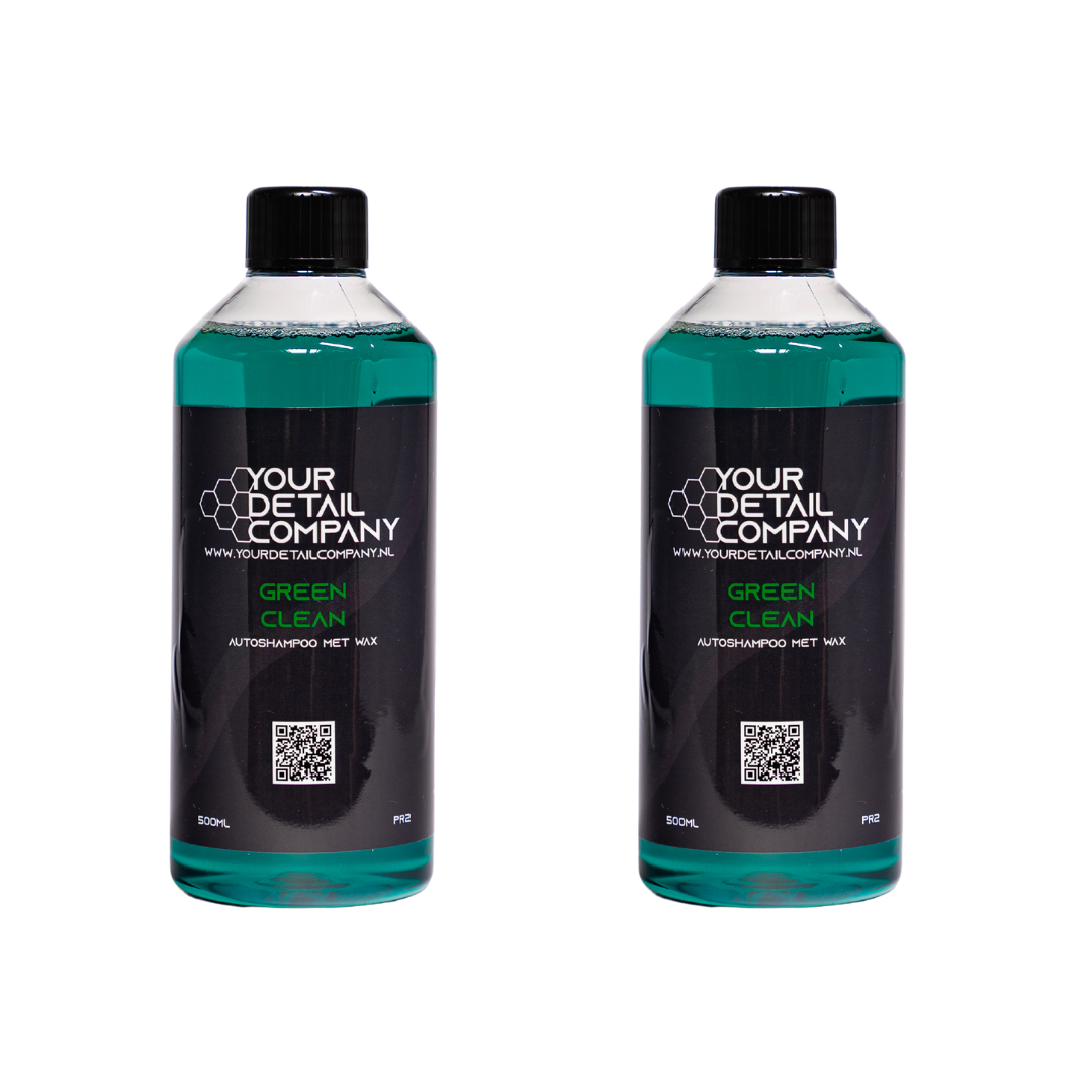 GREEN CLEAN AUTOSHAMPOO MET WAX