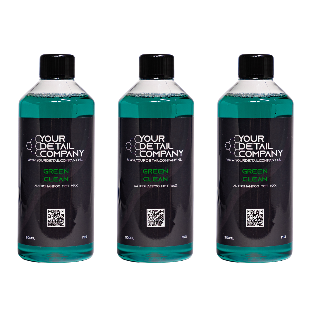 GREEN CLEAN AUTOSHAMPOO MET WAX