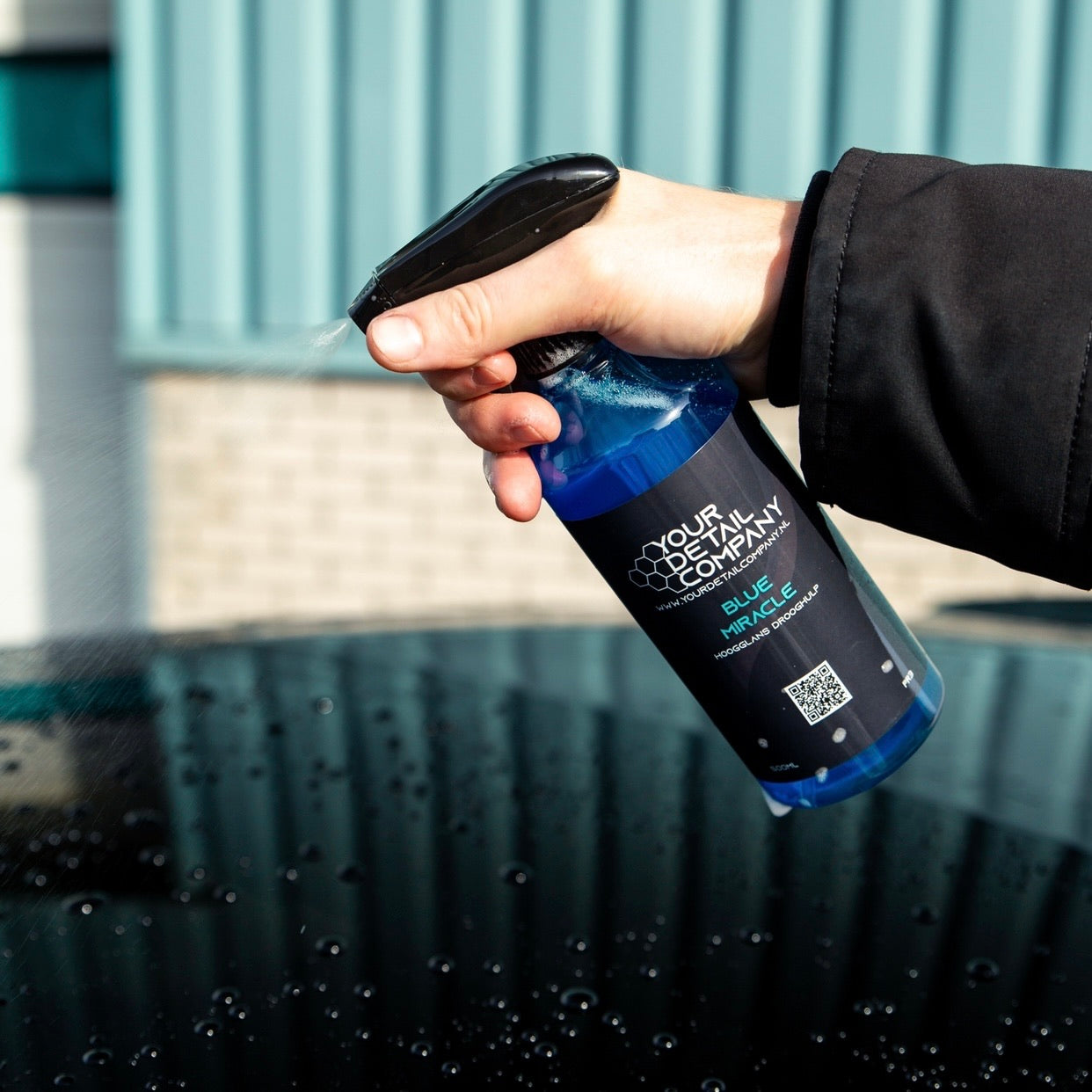 BLUE MIRACLE WET COAT