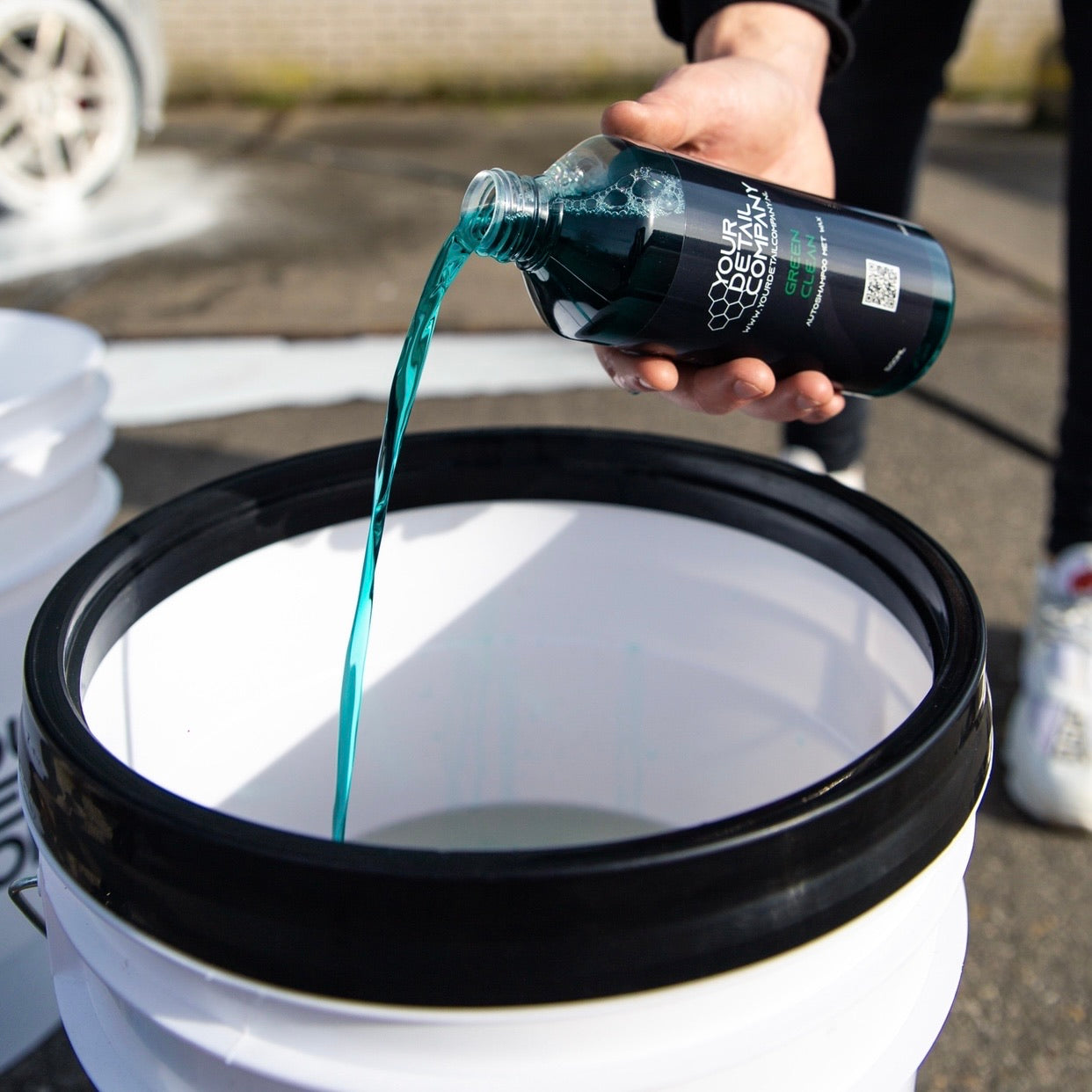 GREEN CLEAN AUTOSHAMPOO MET WAX